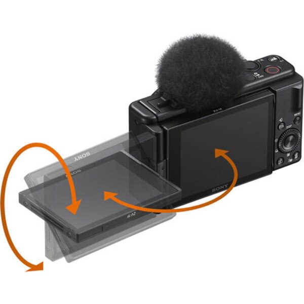 Sony ZV‑1F Vlog Camera (Black)