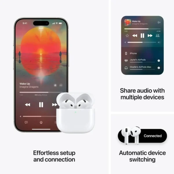 Apple AirPods 4 with Active Noise Cancellation (NEW ORIGINAL)
